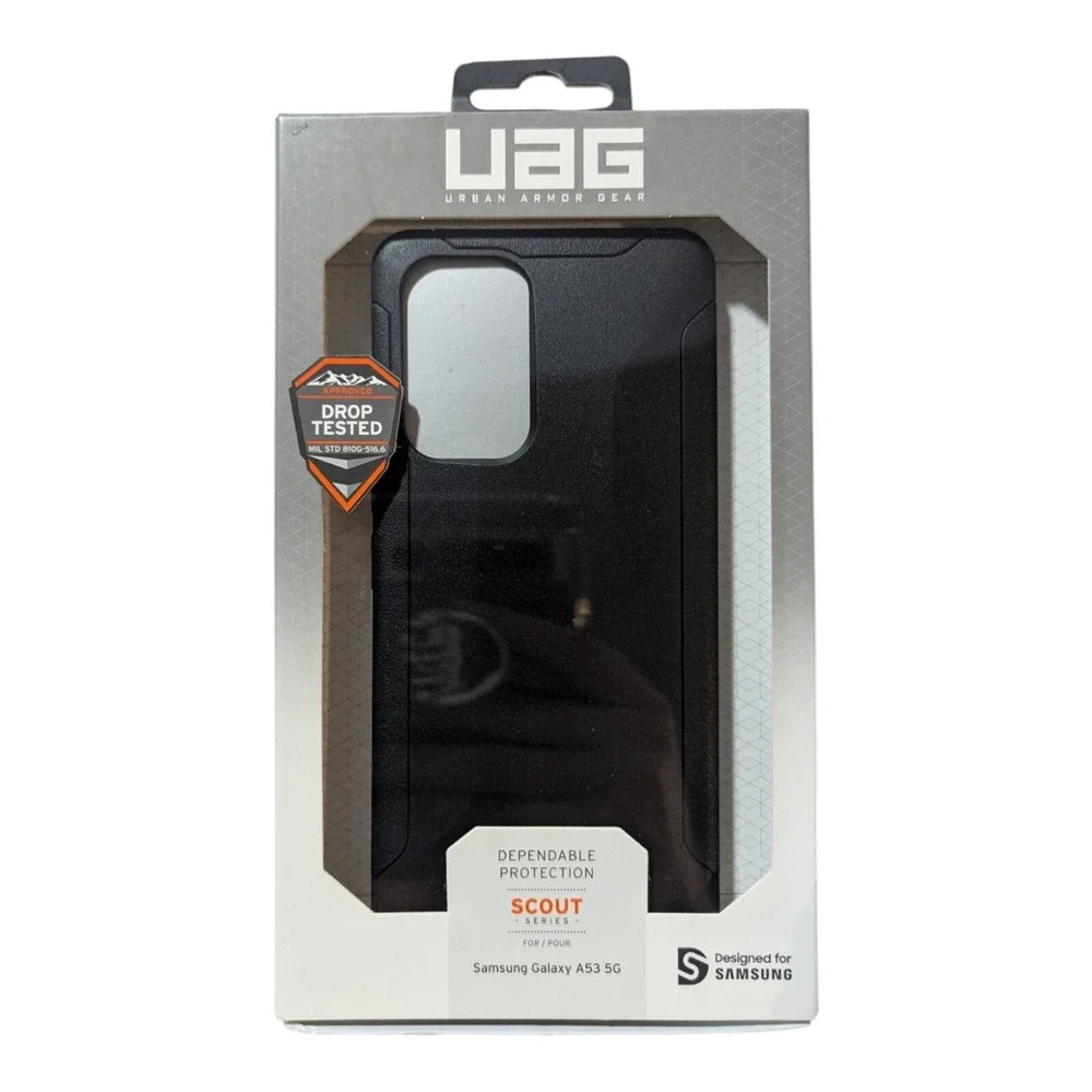 N2. UAG Urban Armour Gear Scout Case For Samsung Galaxy A53 5G In Black